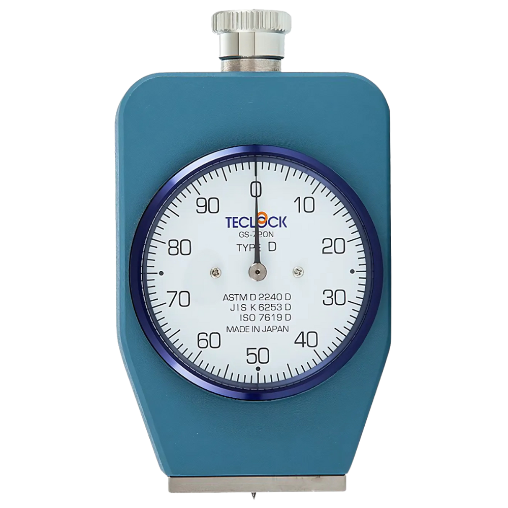 Teclock รหัส GS-720N เครื่องทดสอบความแข็งยางและพลาสติก,Rubber plastic hardness tester(D-type single needle)