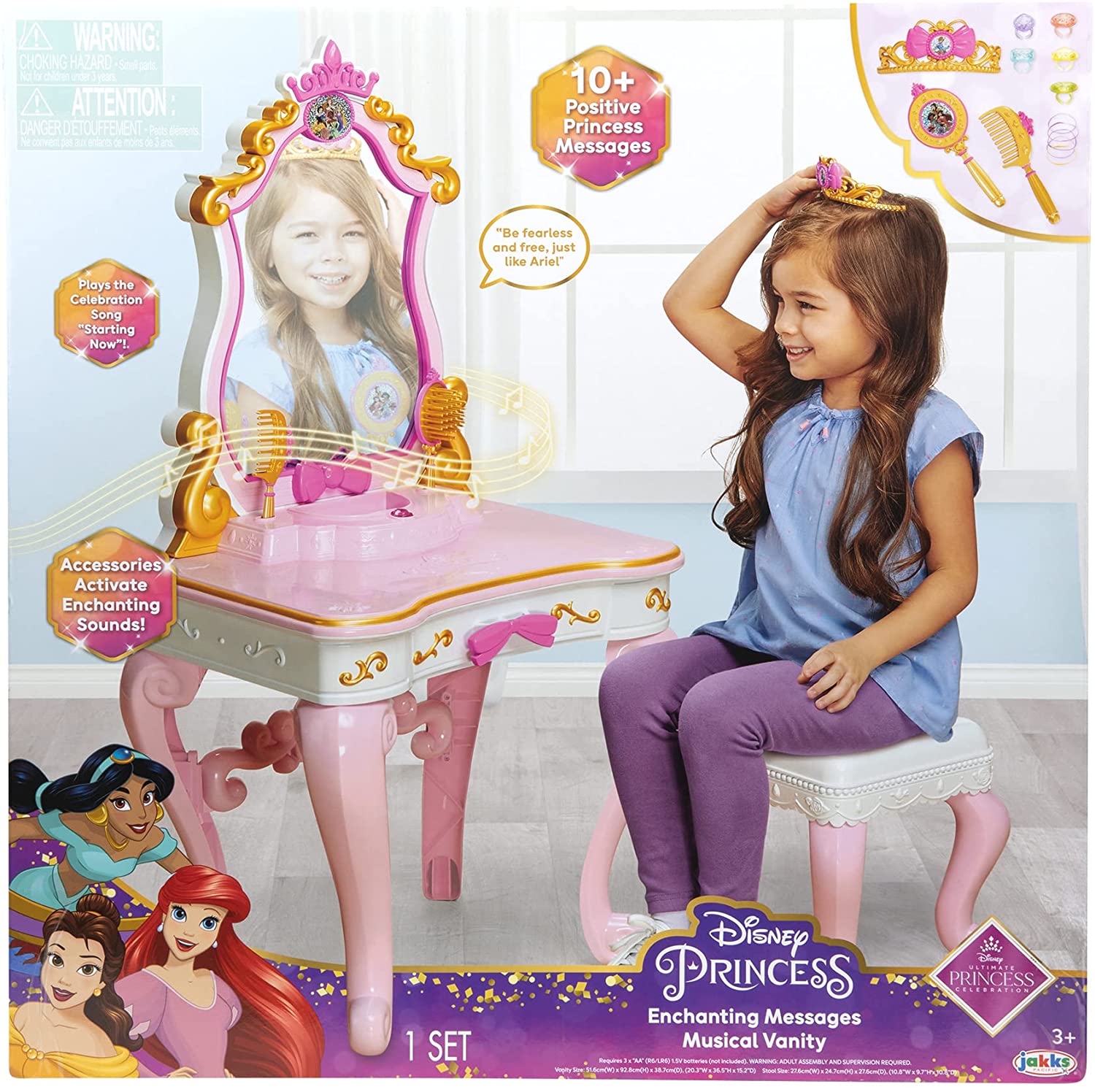 โต๊ะเครื่องแป้ง Disney Princess Ultimate Musical Vanity ราคา 4590 บาท