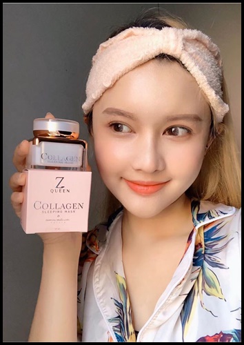 ซีควีน คอลลาเจน มาส์ก Z Queen Collagen Sleeping Mask