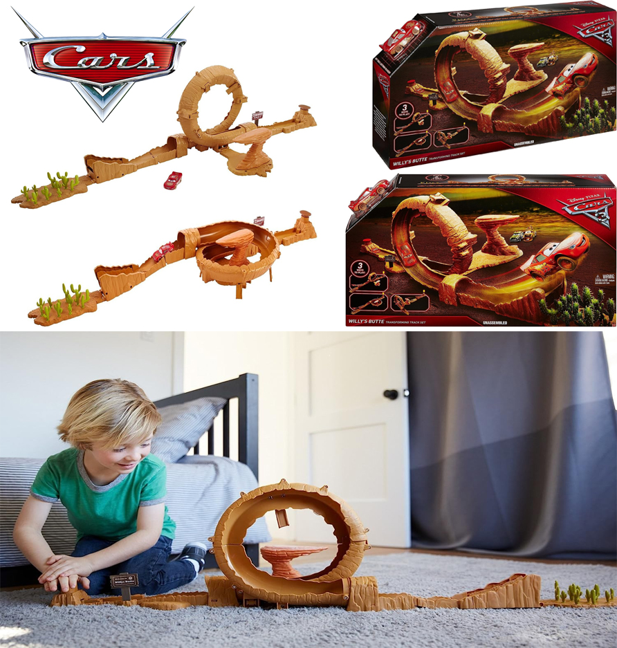 Mattel DVF40 Disney Pixar Cars 3 Willy's Butte Transforming Track Set ราคา2,490บาท