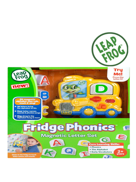 ชุดตัวอักษรแม่เหล็ก A ถึง Z ติดตู้เย็น LeapFrog Phonics รถสีเหลือง ราคา 1600 - บาท