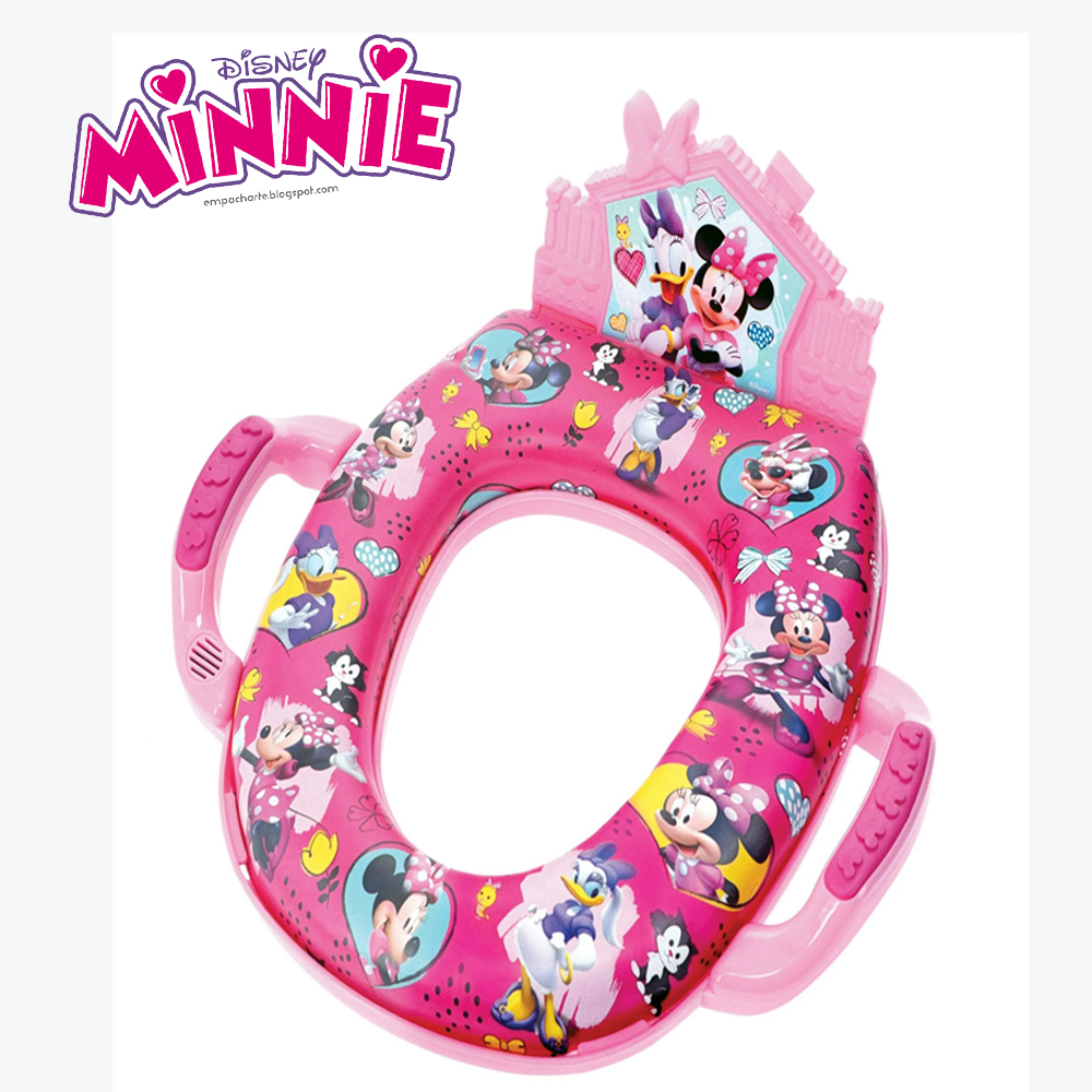ฝารองชักโครกเด็ก Disney Minnie Mouse "Friendship" Deluxe Potty Seat with Sound ราคา 1,190 บาท