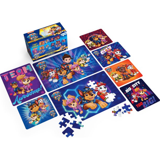 จิ๊กซอว์ Paw Patrol The Movie 8-Pack of Puzzles in Storage Tub ราคา 790 บาท