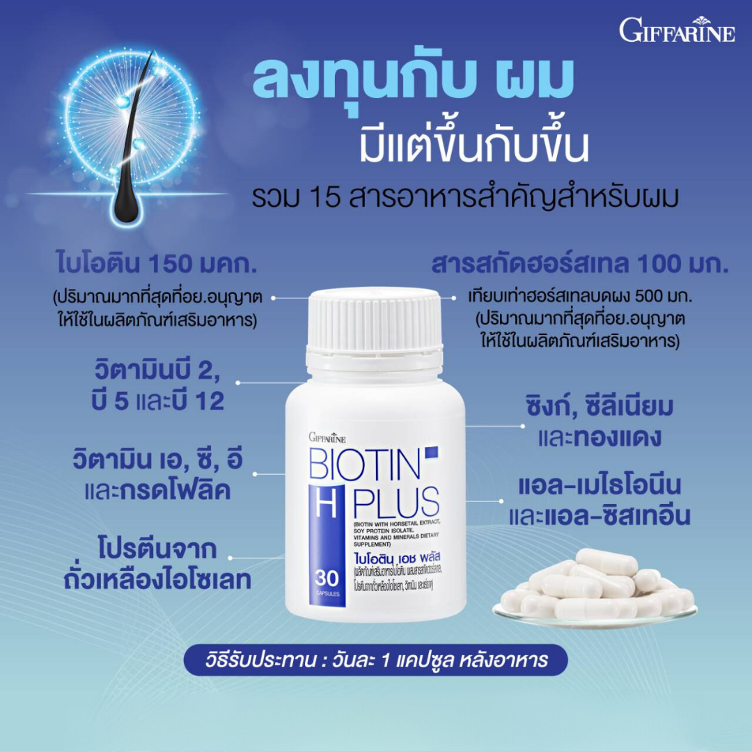 กิฟฟารีน ไบโอติน เอช พลัส