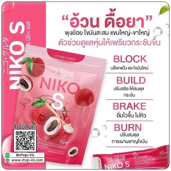 Niko S Fiber นิโกะ เอส ไฟเบอร์
