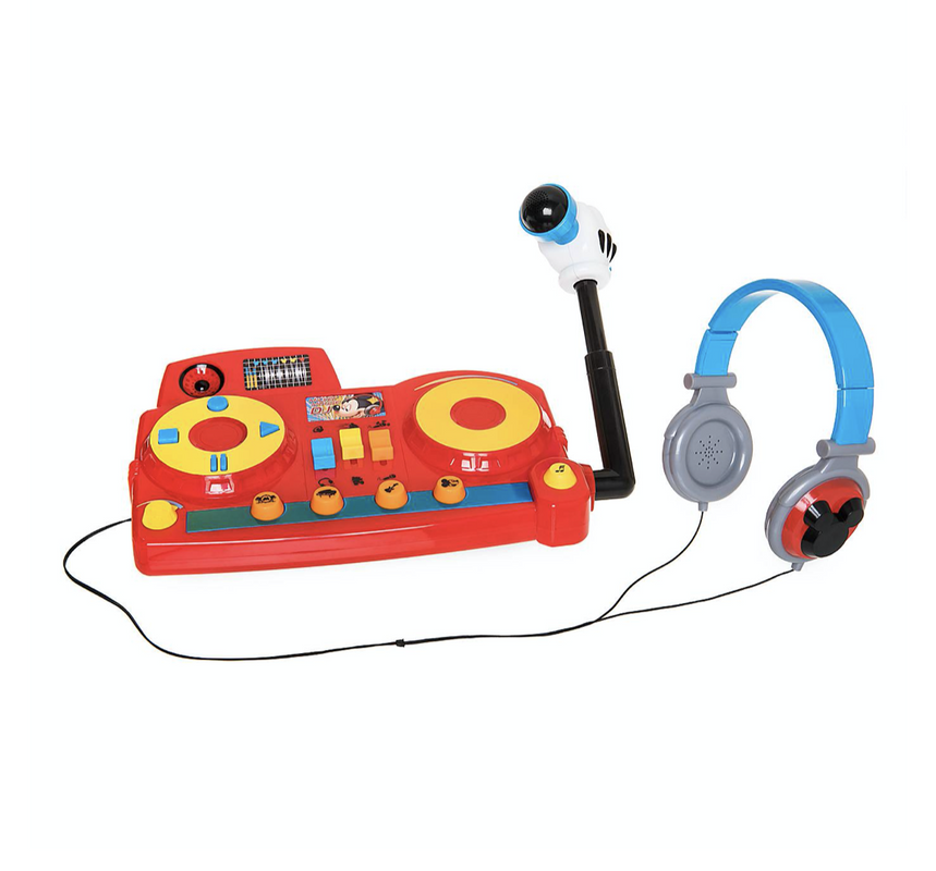 ชุดอุปกรณ์ ดีเจ สำหรับ เด็ก Disney Store Mickey Mouse DJ Playset ราคา 1,390 บาท