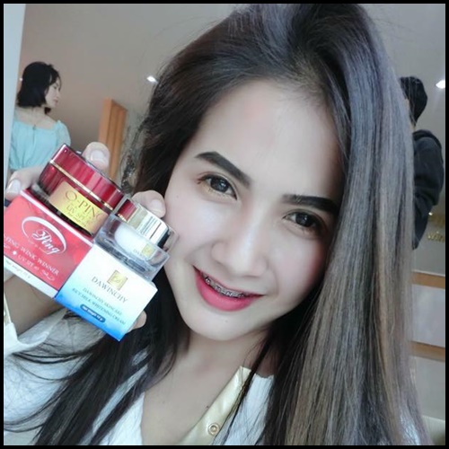 ไนท์ครีมโอปิ้ง แพคเกจใหม่ (สูตรเดิม) DAWINCHY SKINCARE RICE MILK WHITENING CREAM