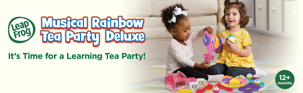 ชุดกาน้ำชาหลากสี LeapFrog Musical Rainbow Tea Party Deluxe ราคา 2,390.-