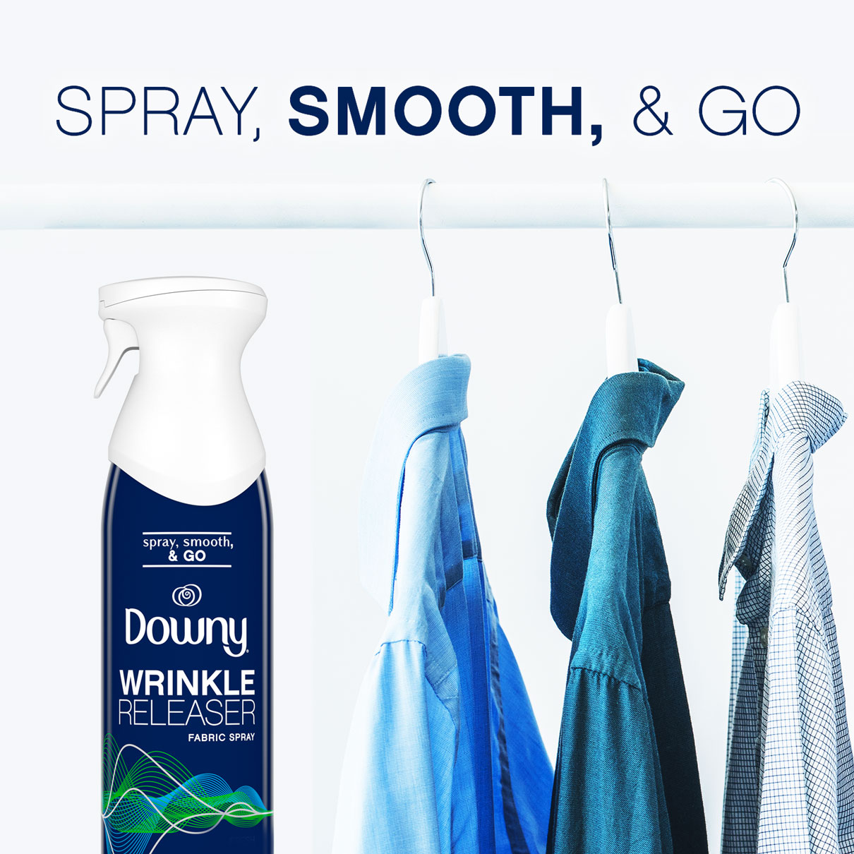 NEW...!!พร้อมส่ง สเปรย์ลดรอยยับ Downy Fresh Wrinkle Releaser Fabric Spray, 3 fl oz ราคา 175 บาท