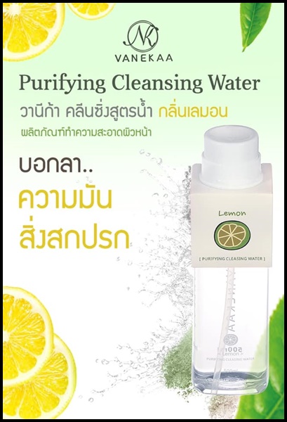 วานีก้า คลีนซิ่ง สูตรน้ำ VANEKAA Purifying Cleansing Water