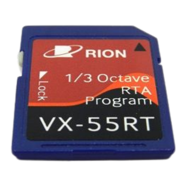 Rion รุ่นVX-55RTการ์ดสำหรับวิเคราะห์ตามเวลาจริง,1/1,1/3 Octave real-time analysis program