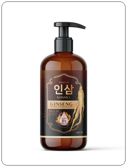 หัวเชื้อโสมอินซัม Insum Sonmul Ginseng Hyaluronic Whitening Body Lotion