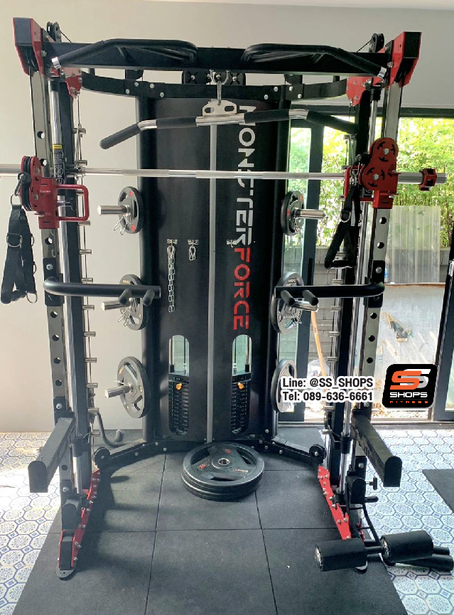 Jammer Arms แจมเมอร์ อาร์ม อุปกรณ์เสริมใช้กับ Smith Machine MONSTER FORCE G11 สมิทแมชชีนG11