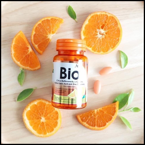 วิตามินซีไบโอ ออร่า Vit C Bio Aura AR (โปรส่งฟรี)