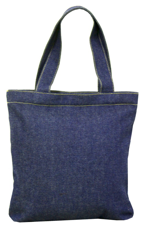 กระเป๋าช้อปปิ้งผ้ายีนส์ # 1