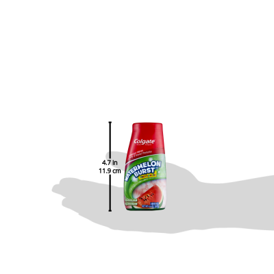 ยาสีฟันคอลเกต 2in1 Kids & Anticavity Mouthwash กลิ่นแตงโม ขนาด 4.6 ออนซ์