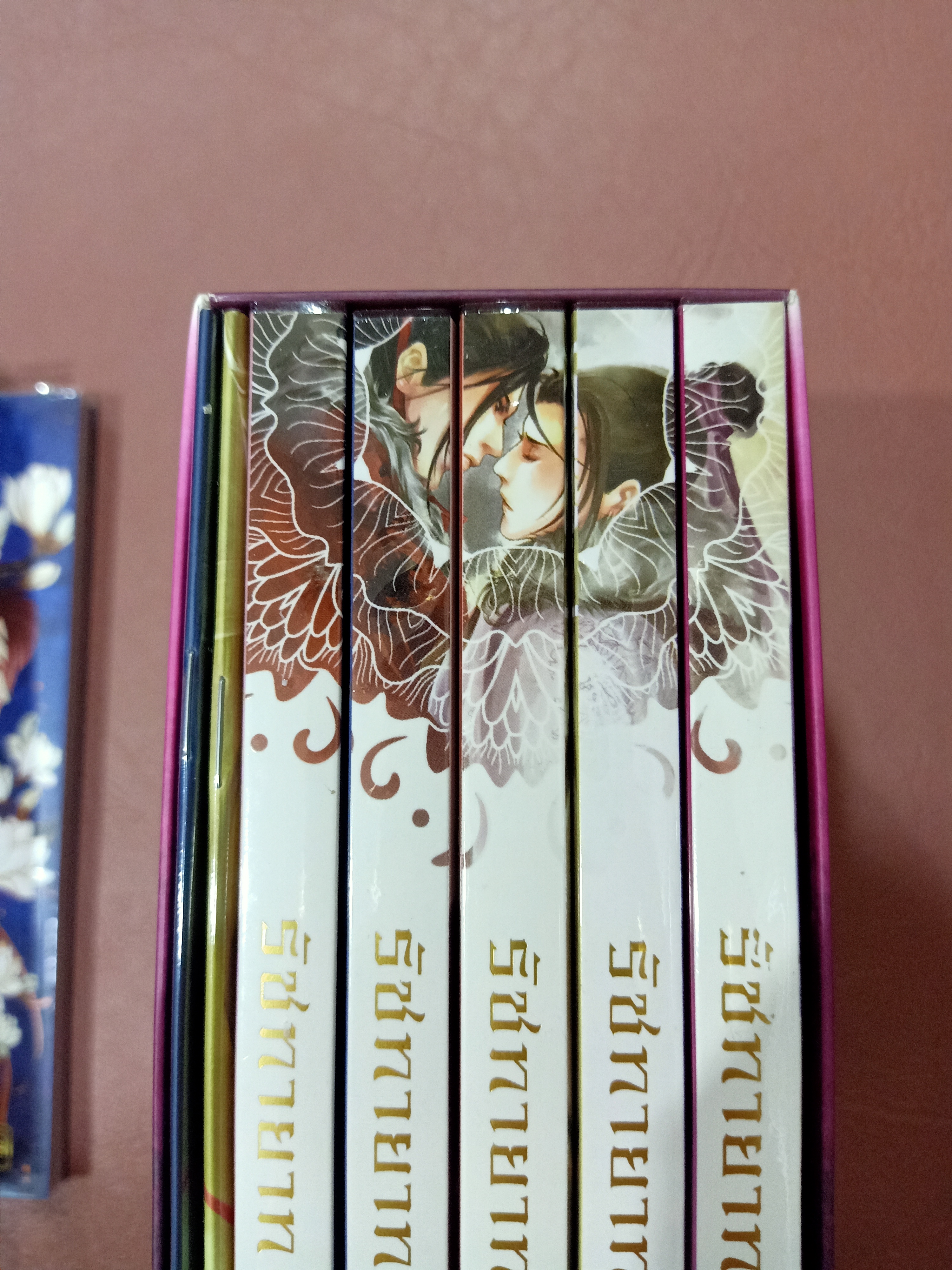 Boxset นิยายแปล รัชทายาท 5 เล่ม รอบจอง ฉบับรีปิ้น + การ์ตูน 3 เล่ม + เล่มพิเศษ + โดจิน