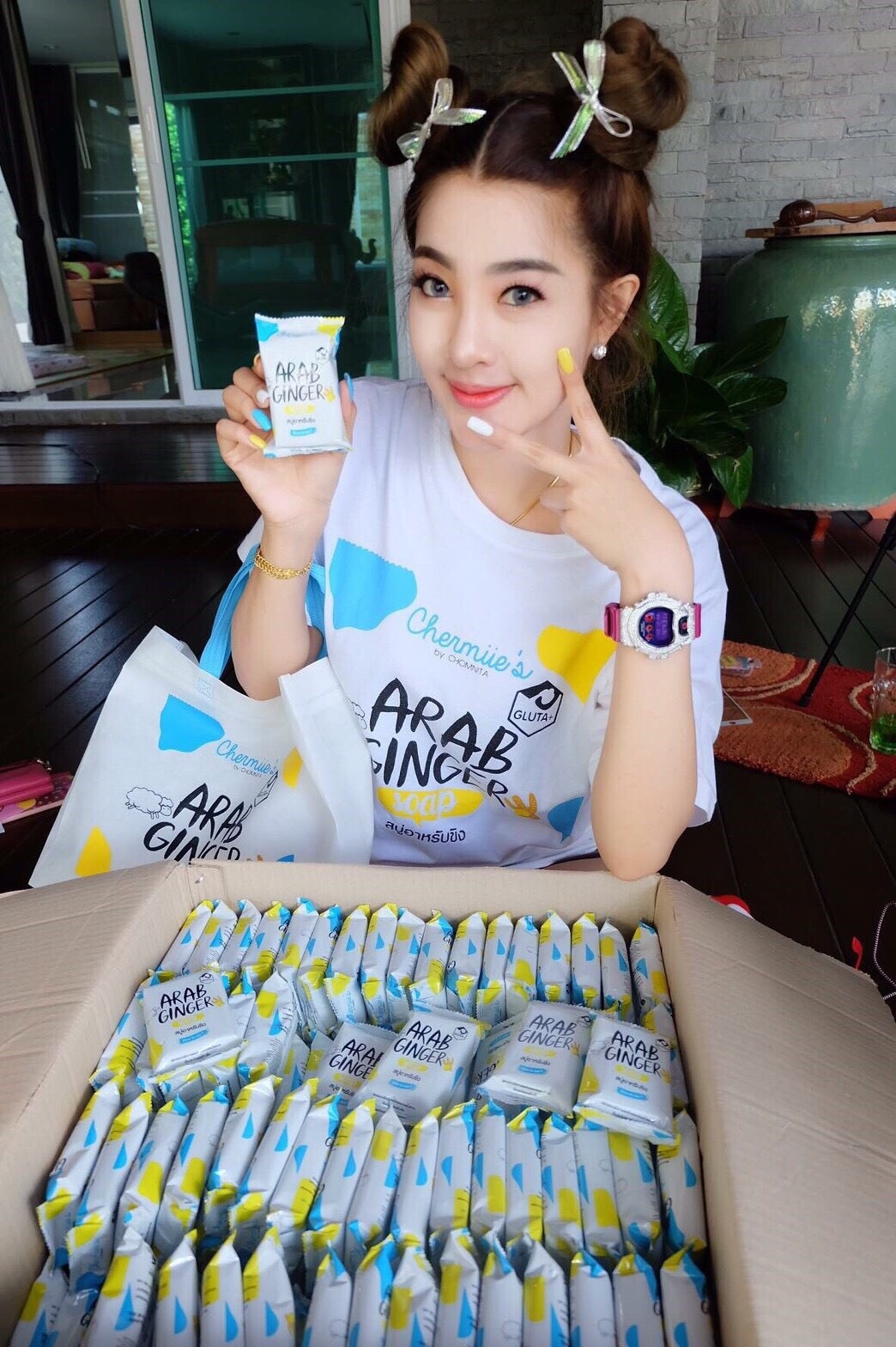 สบู่อาหรับขิงพลัส (Arab Ginger Plus+) โฉมใหม่
