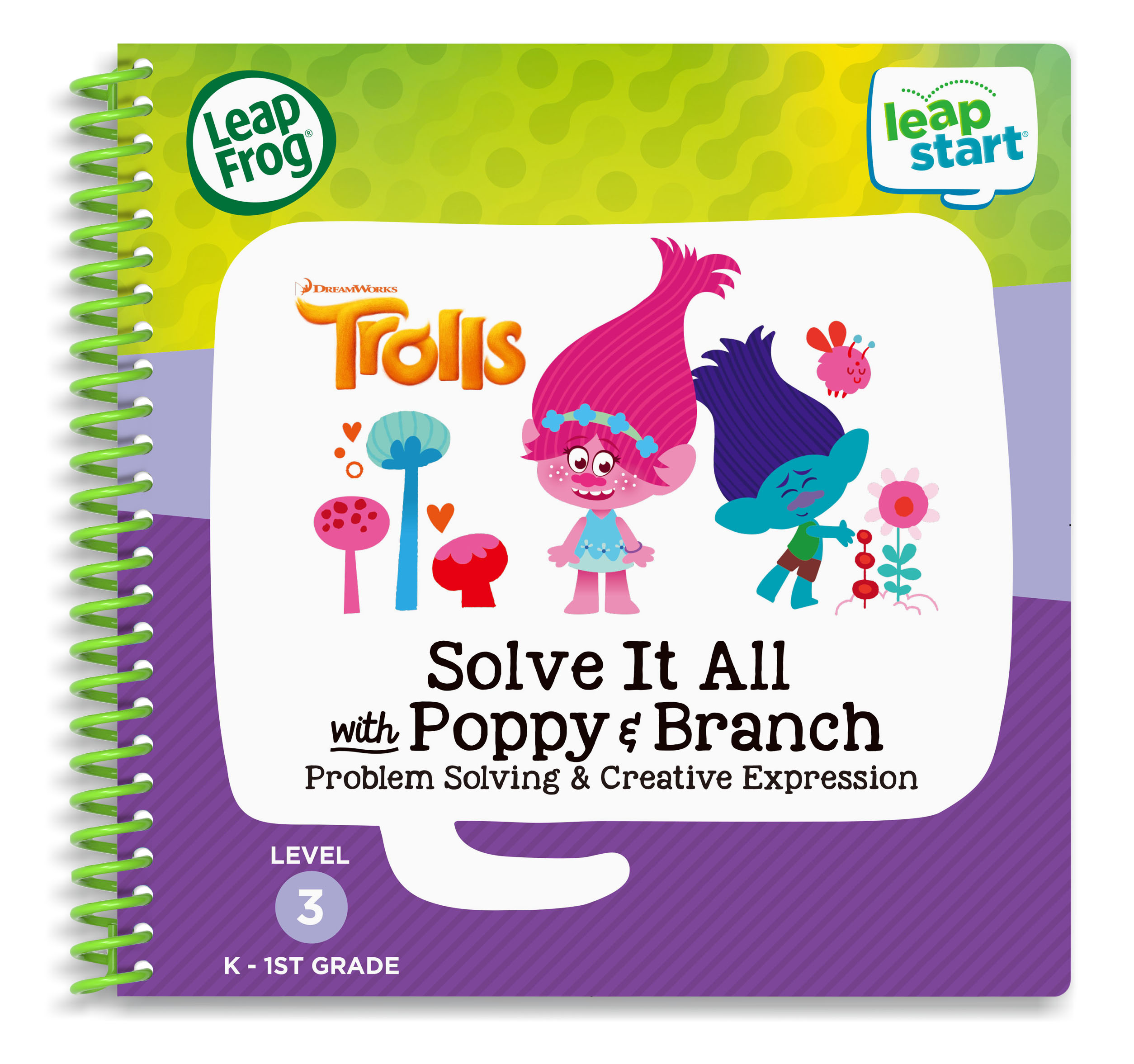 หนังสือเสริมการเรียนรู้ ระดับ 4 LeapFrog LeapStart 3D Solve It All with Poppy and Branch Learning Book