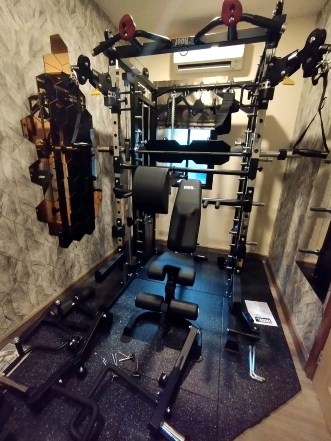 เปรียบเทียบสมิทแมชชีน G20 กับ Smith Machine i5 Flow Jammer / งาน Top ทั้งคู่