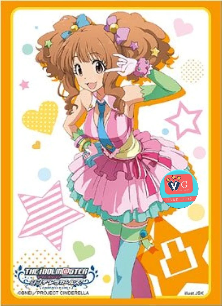สลีฟบัดดี้ไฟท์ Bushiroad sleeve collection HG (high grade) Vol.1128 idolm@ster "Moroboshi Kirari" ซองใส่การ์ด โปเกมอน 60ใบ