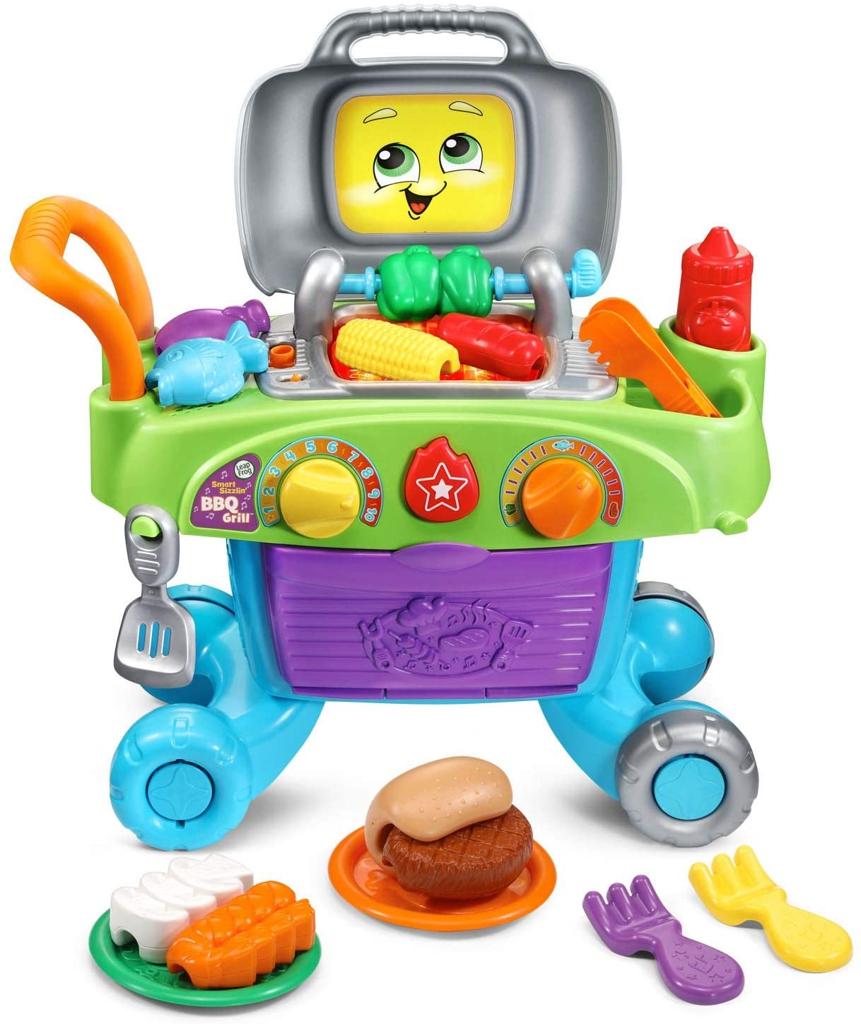 ของเล่นเตาบาร์บีคิว สําหรับเด็ก LeapFrog Smart Sizzlin' BBQ Grill, Multicolor