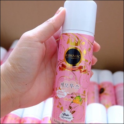 มูสเทพกำจัดขน Cosmic สูตรใหม่ (กลิ่นส้ม)