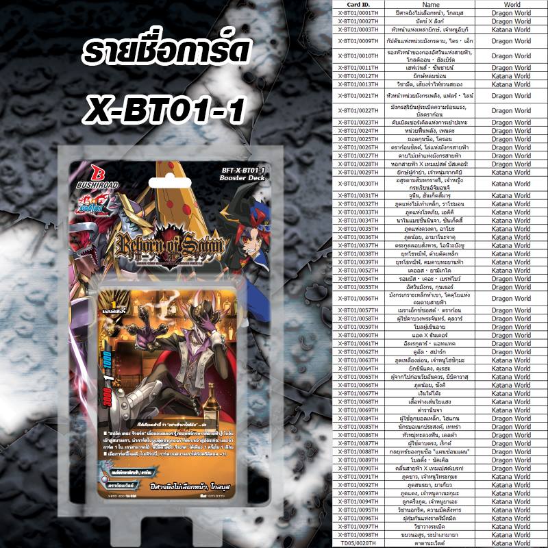 x-bt01 แบบกล่อง และ แยกเวิล