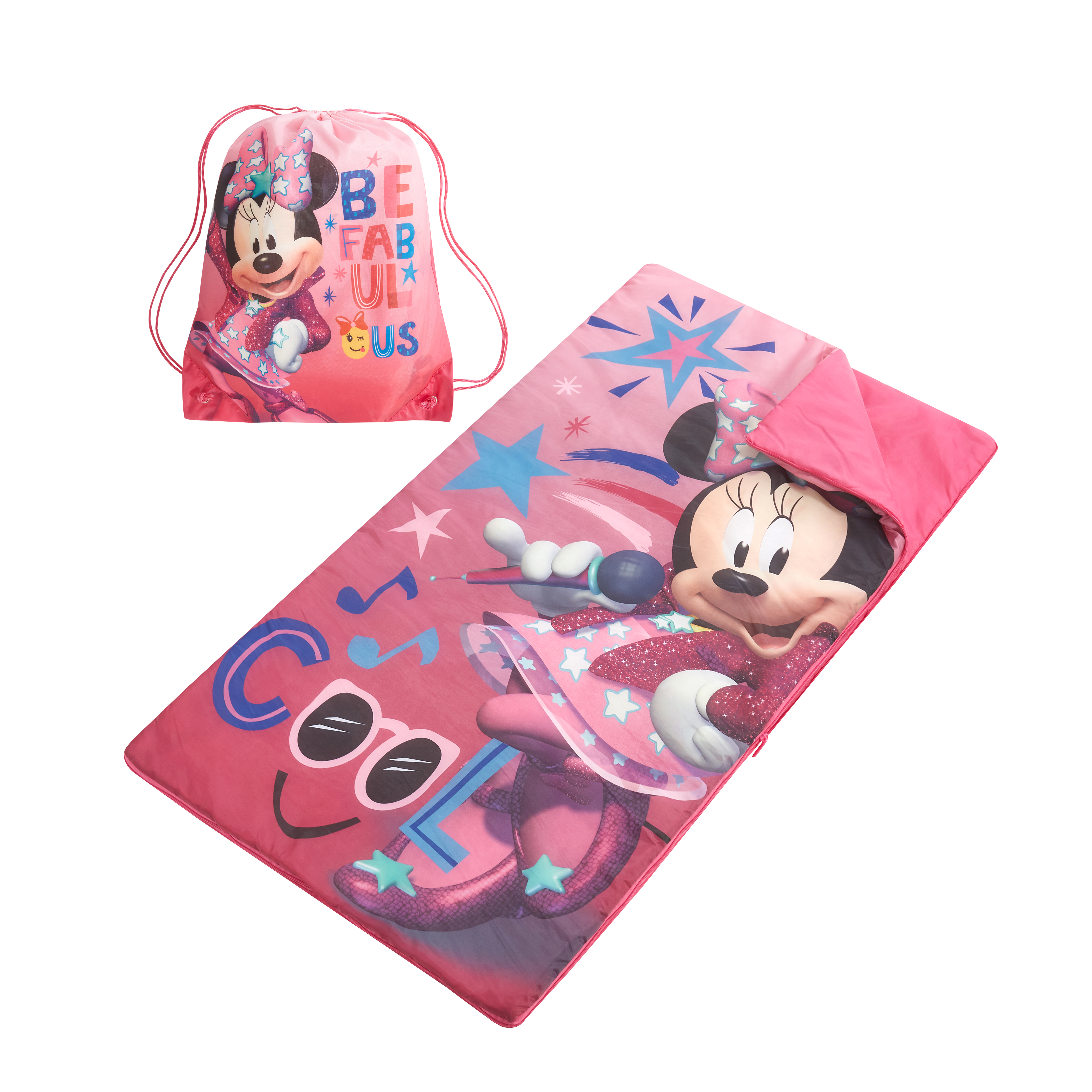 ถุงนอนลายการ์ตูนพร้อมกระเป๋า Sling Bag Slumber Set