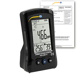 PCE รุ่นCMM 10-ICA incl. ISO Calibration Certificateเครื่องวิเคราะห์ก๊าซคาร์บอนไดออกไซด์CO2 Analyser