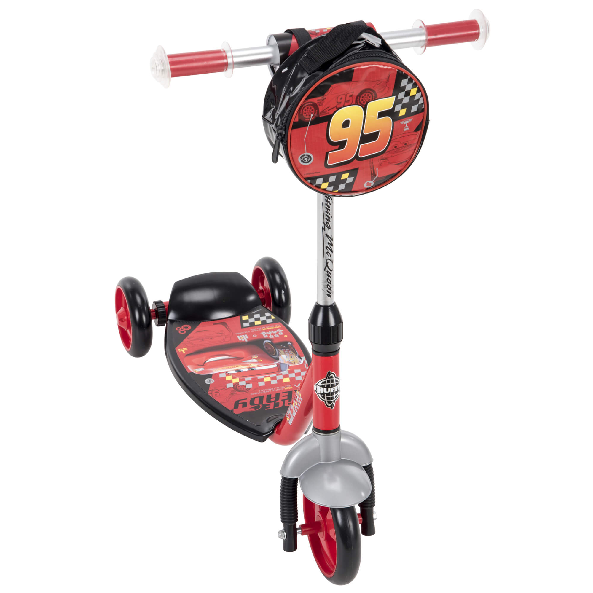 Disney Pixar Cars 3 Boys’ 3-Wheel Preschool Scooter, by Huffy สกู๊ตเตอร์ คาร์ส จาก Huffy ลิขสิทธิ์แท้ USA