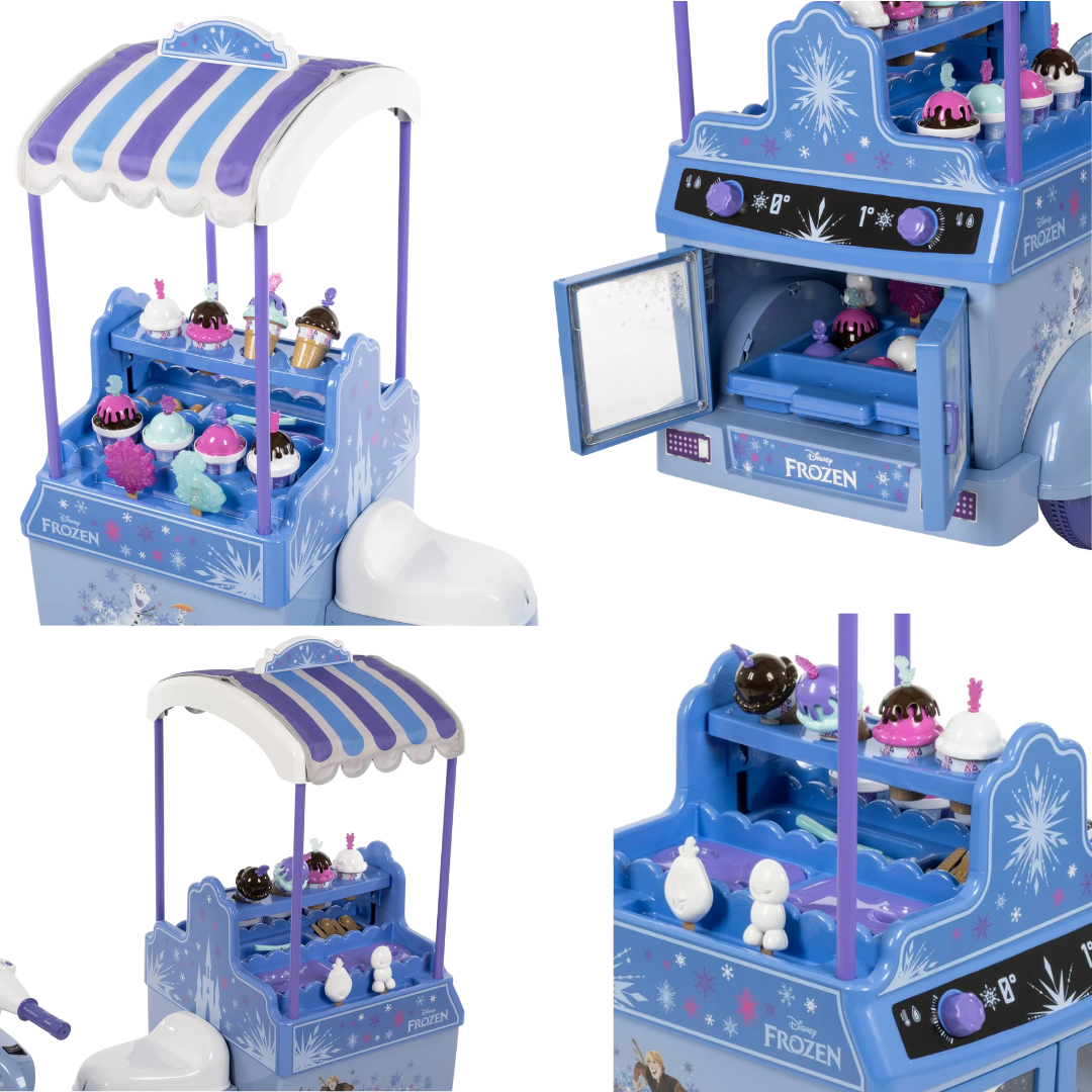 นำเข้า 🇺🇸 “เติมเต็มจินตนาการสุดหวาน🍦❄️ กับ Huffy Disney Frozen Ice Cream Cart รถของเล่นไฟฟ้าสุดน่ารัก ราคา 11,900 บาท