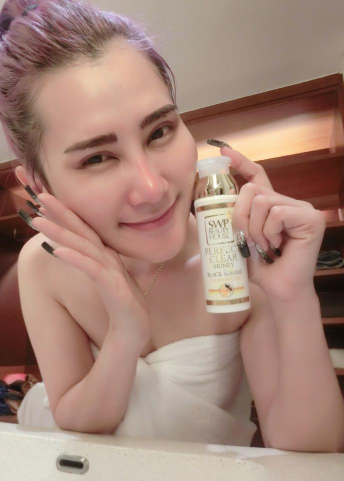 เจลล้างหน้าน้ำผึ้งงาดำ (Perfect Clear Honey & Black sesame Cleansing Gel)