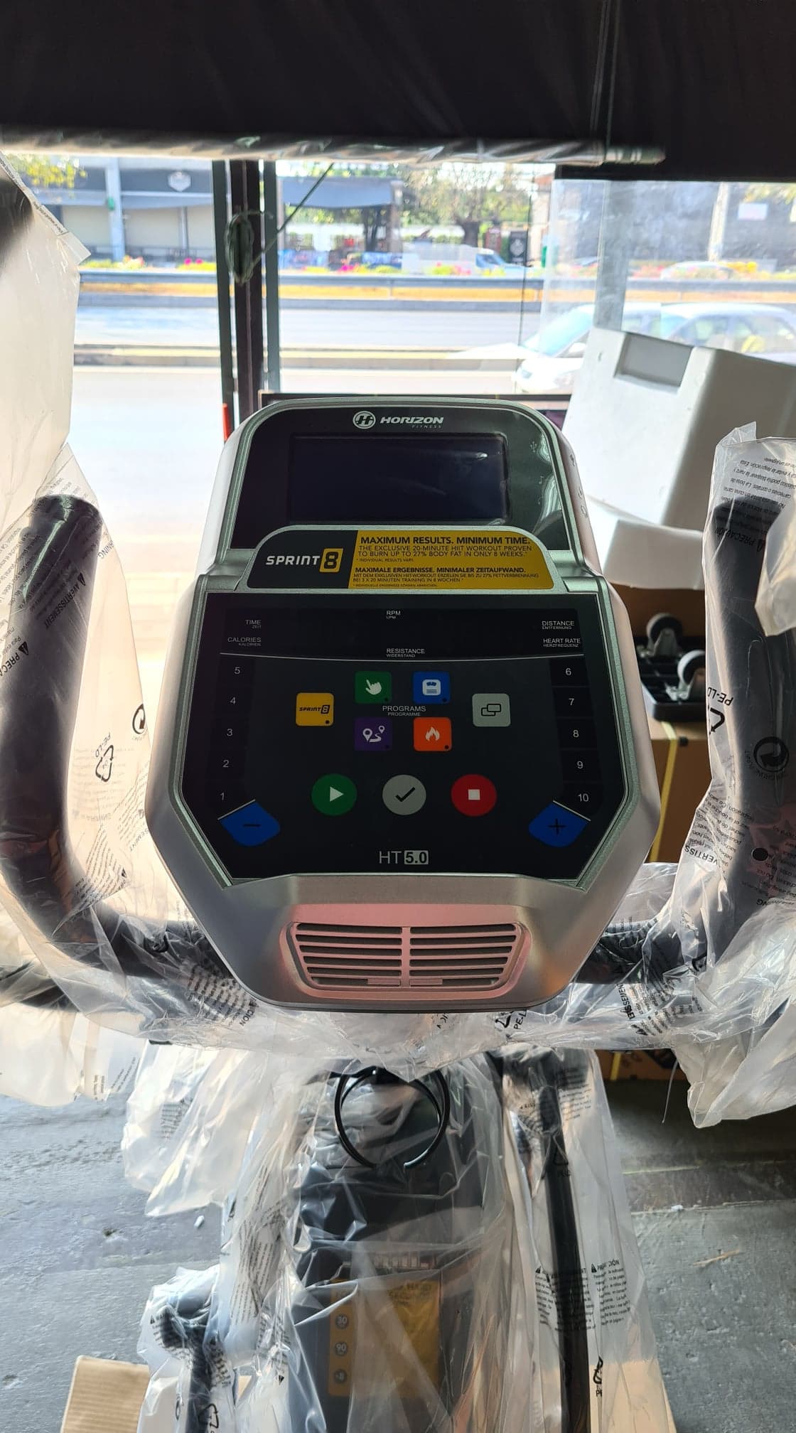 Elliptical horizon ht.50 peak trainer/เครื่องเดินวงรี