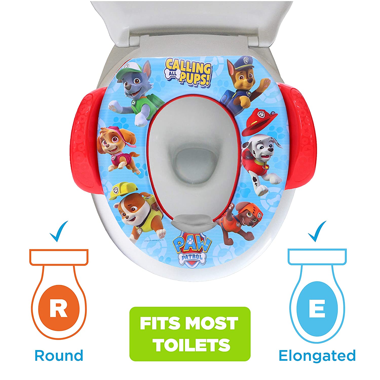 เบาะรองชักโครกเด็ก Nickelodeon Paw Patrol "Calling All Pups" Soft Potty Seat ราคา 950 บาท