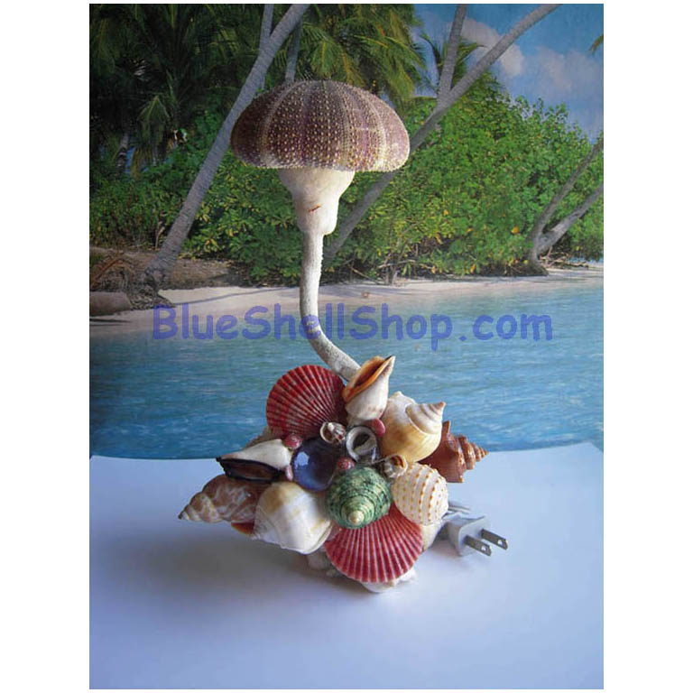 โคมไฟหอยเม่น1หัว