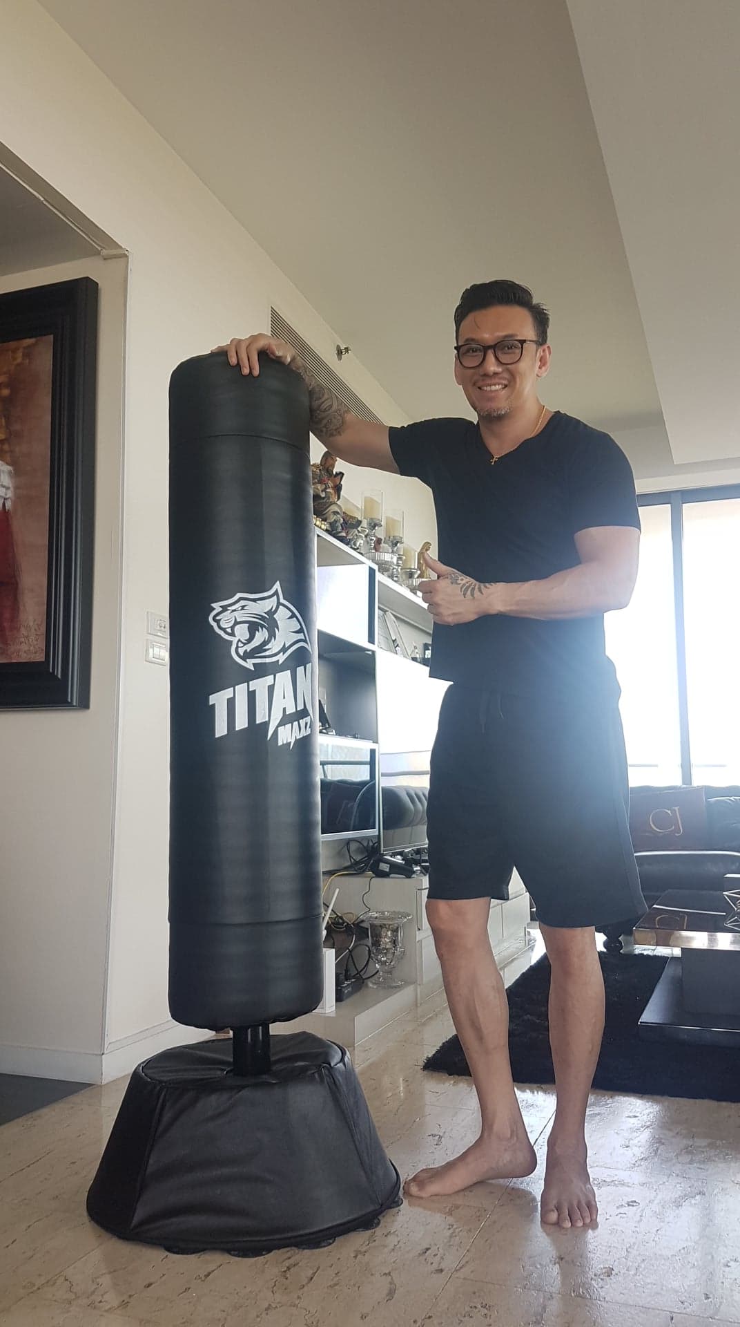 กระสอบทรายตั้งพื้น TitanMaxz