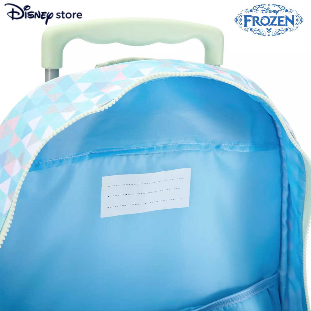 พร้อมส่งที่ไทย นำเข้า 🇺🇸 ❄️ Frozen Rolling Backpack – กระเป๋าเป้ล้อลาก ลาย Anna & Elsa ลิขสิทธิ์แท้ Disney Store ❄️