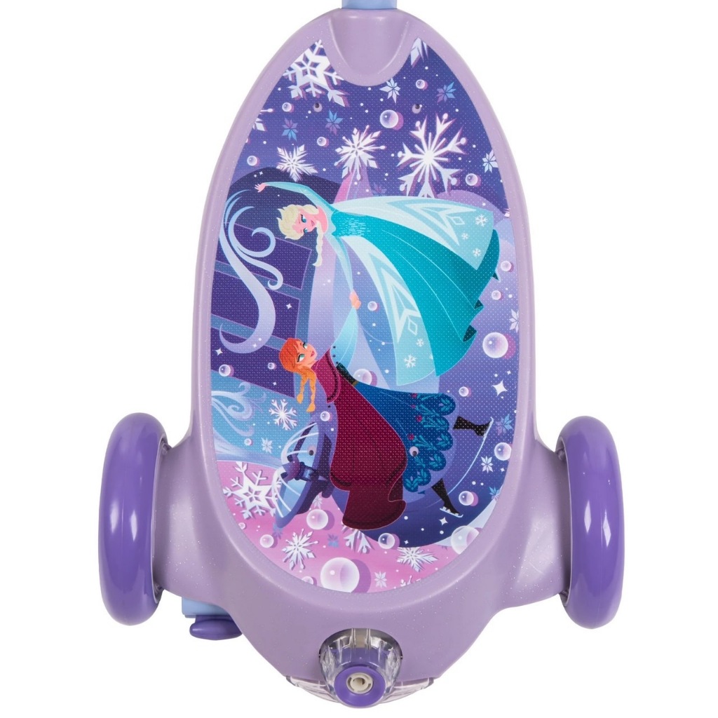นำเข้า🇺🇸 สกู๊ตเตอร์ไฟฟ้า 2 in 1 เป่าบับเบิ้ลได้ ลายโฟเซ่นDisney Frozen 3-Wheel 6V Electric Bubble Scooter, Ride on Toy for Kids Ages 3+ Years ราคา 3290 บาท