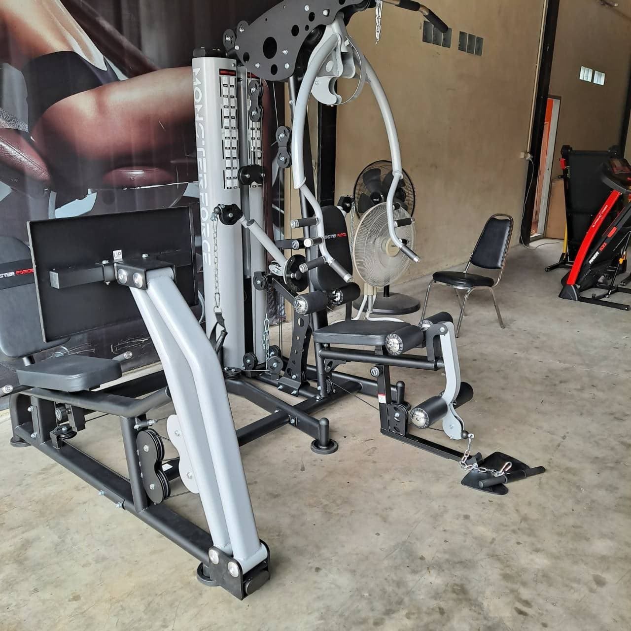 Homegym Monster ForcePro5 โฮมยิม 2 STATION USA