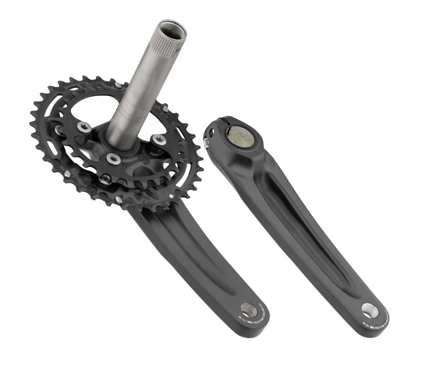 Shimano จานหน้า MTB Deore แบบจาน 2 ใบ 11 Speed รหัส FC-M5100-2