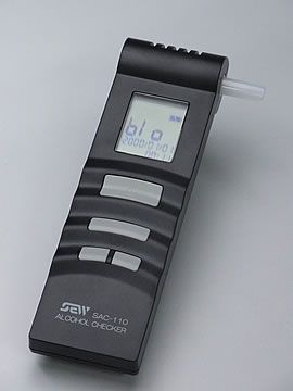 Alcohol checker รุ่นSAC-110เครื่องวัดแอลกอฮอล์Alcohol checker SAC-110