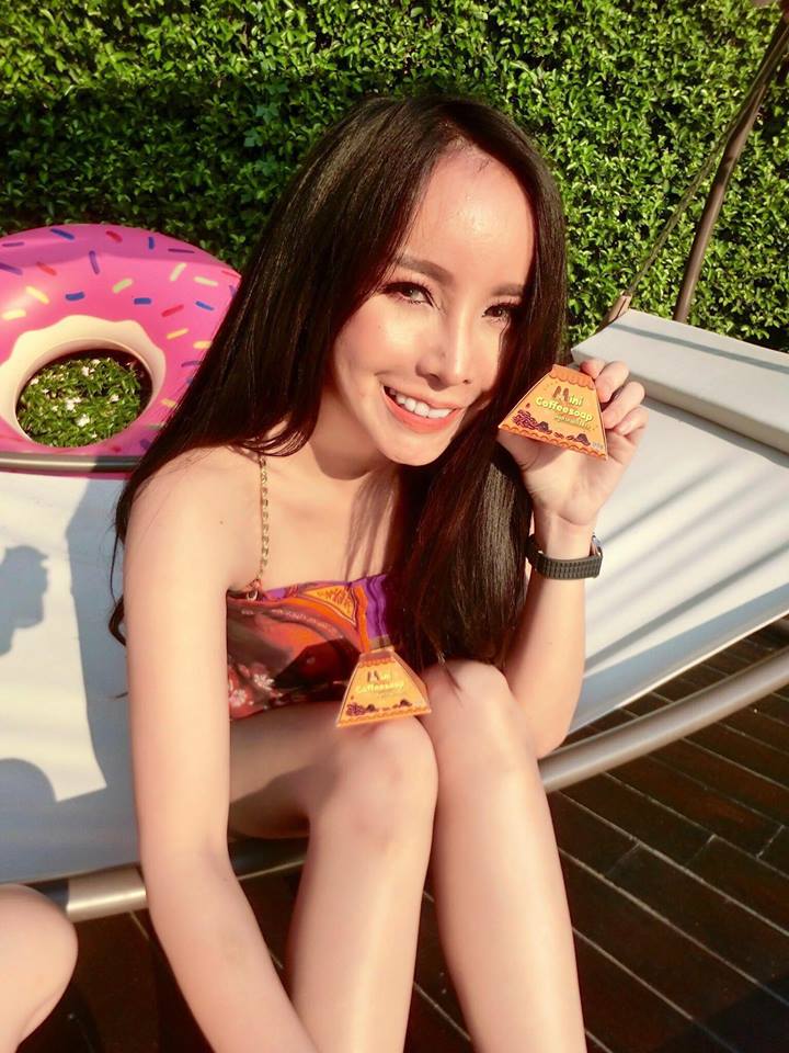 มินิกาแฟโซป สบู่กาแฟเร่งขาว (Mini Coffee Soap)