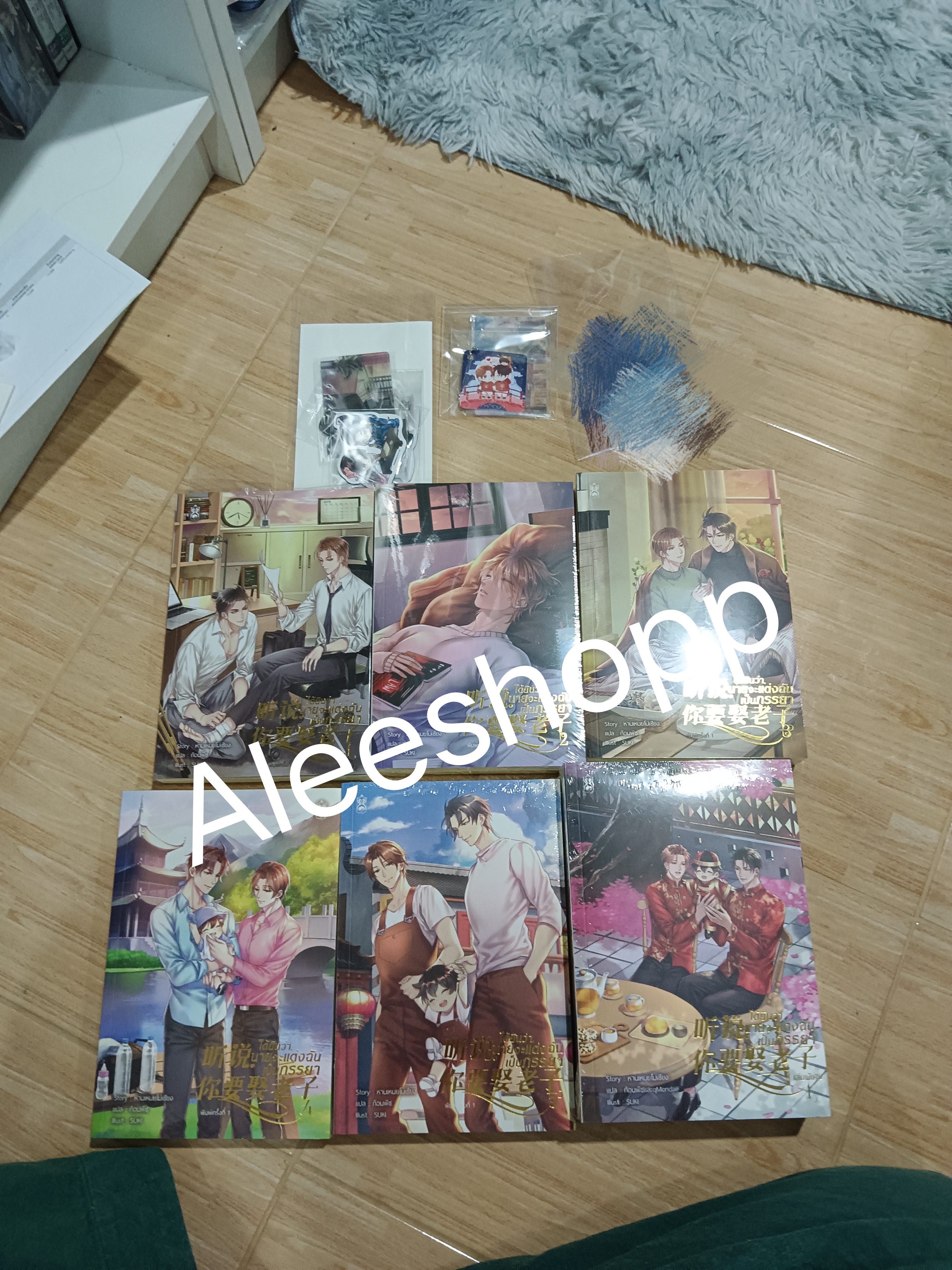 นิยายแปล ได้ยินว่านายจะแต่งฉันเป็นภรรยา 5 เล่มจบ รอบจอง + เล่มพิเศษ 2 เล่ม