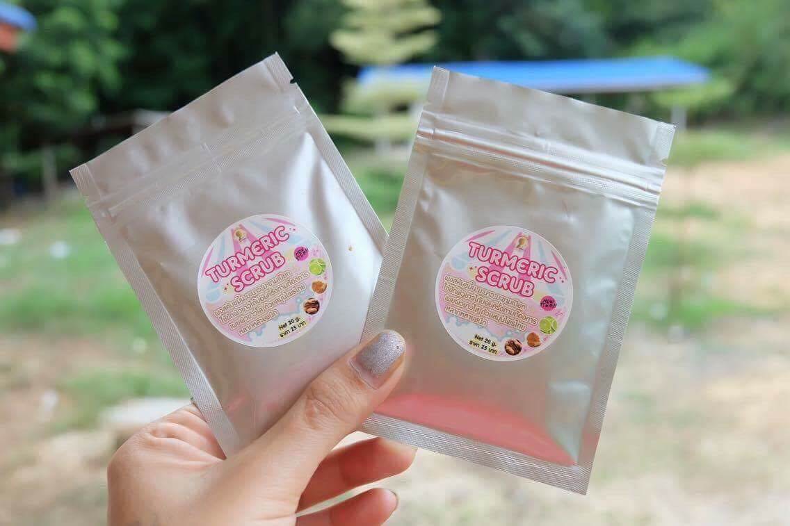 สครับขมิ้นมะขาม (Turmeric scrub)
