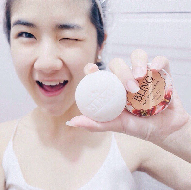 Bling Daily Whitening Mask & Soap By แพท ณปภา