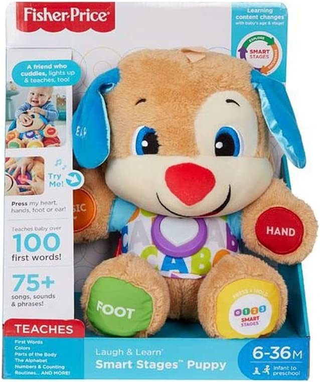 น้องหมาสีชมพูเเละสีฟ้า เจ้าตูบสอนภาษา Fisher-Price Laugh & Learn Smart Stages Puppy Sis รุ่นใหม่ล่าสุด ราคา 1250 บาท