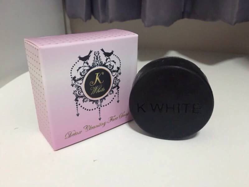 สบู่ชาโคลดีท็อคสารพิษ By K WHITE