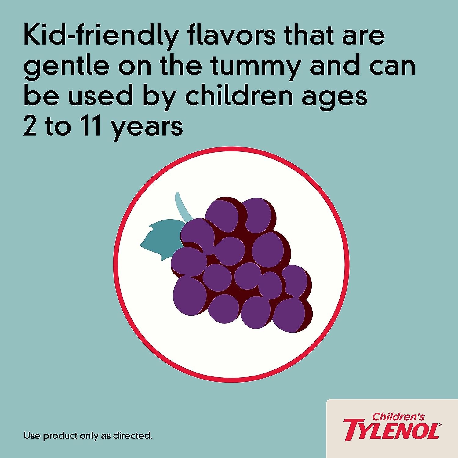 เม็ดเคี้ยวลดไข้Tylenol Children's Chewable, Grape, 24 เม็ด , ราคา 490 บาท