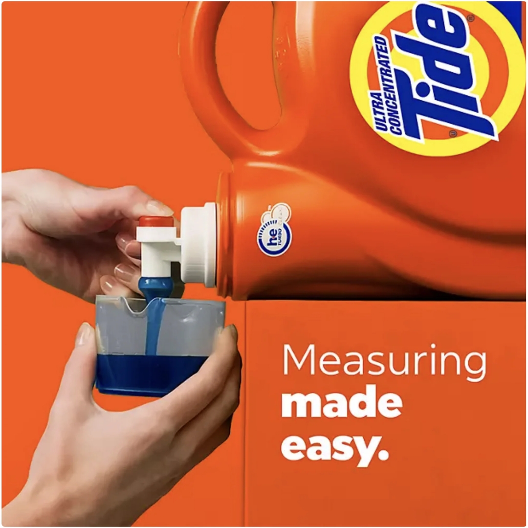 นำเข้า 🇺🇸 💦 สูตรเข้มข้นน้ำยาซักผ้า Tide Original Scent, Liquid Laundry Detergent ซักได้นานถึง 152 ครั้ง บอกลาคราบฝังแน่น ขนาด 170 Fl oz 💪ราคา 2590 บาท ยังไม่รวมค่าส่งนะคะ